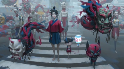百鬼夜行粒子互动壁纸图片 动态桌面壁纸图片 动态壁纸下载 元气壁纸