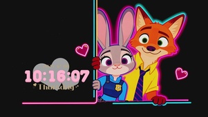 霓虹爱心朱迪尼克