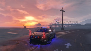 警车与景车