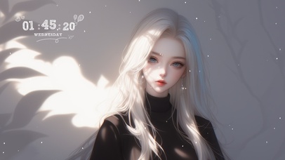 治愈阳光少女