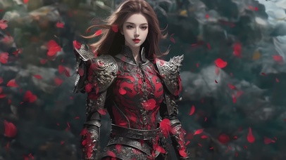 【4K】鲜花甲，赤红妆