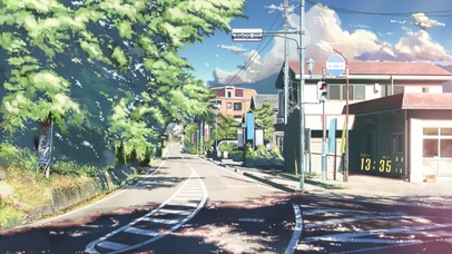 午后的乡村小道