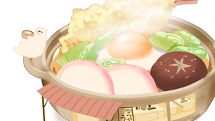 热腾腾的拉面馆