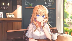 咖啡厅少女