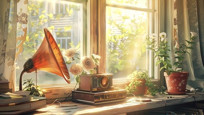 黄昏的留声机时光