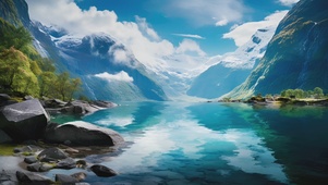 高山湖泊