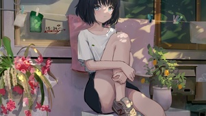 夏日阳光美少女