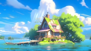 清新治愈小屋