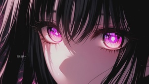 粉瞳少女