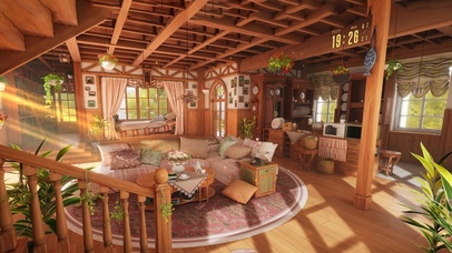 4K治愈唯美木屋花房