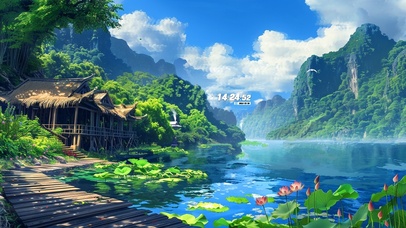 归隐山间  护眼