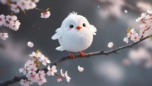 可爱小胖鸟