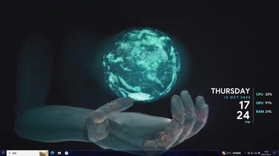 手中星球—【主题桌面】
