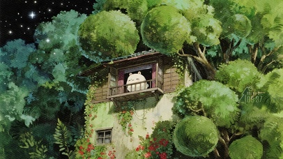 治愈水彩-森屋的萌兔精灵