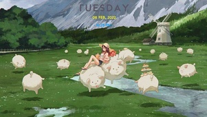 慵懒精灵