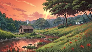 森林木屋