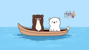 小熊划船旅行