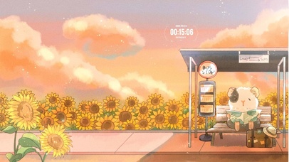 唯美治愈   等车