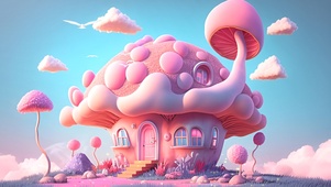 4k蘑菇小屋