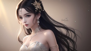 古风纯欲少女