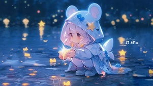 拾星星的小女孩