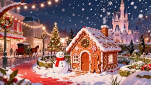 姜饼人糖果小屋