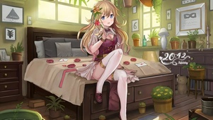 唯美房间女孩