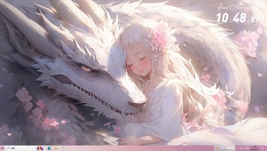 春季与龙