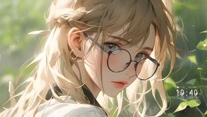 金发少女