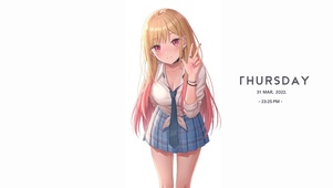 唯美金发女孩
