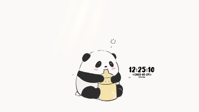 小时候的小熊猫