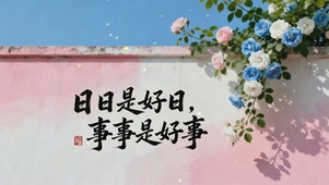 日日是好日，事事是好事