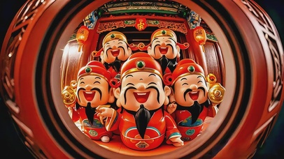 财神到家快开门