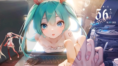 初音破次元（随时间变化）