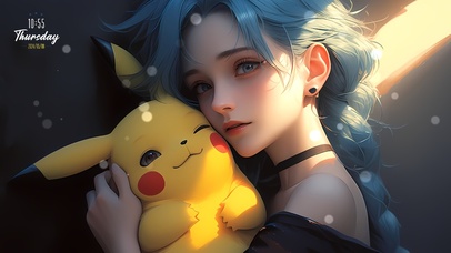 4K 金克丝与皮卡丘4