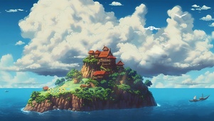夏日避暑海岛