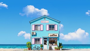 海边咖啡屋