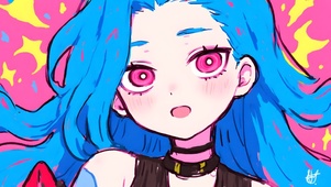 插画金克丝