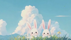 两只小兔