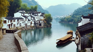 美丽水镇