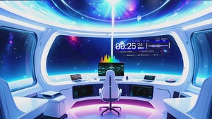 4K宇宙飞船内部