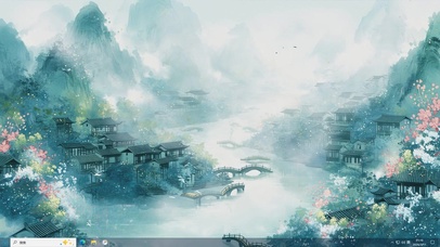 烟雨江南梦-桌面主题