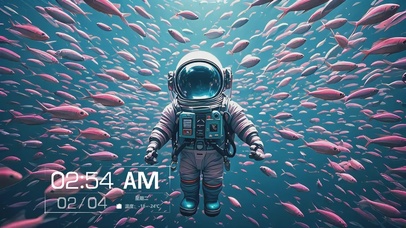 一群沙丁鱼在潜水员中间游泳