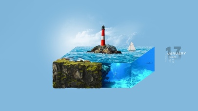 海岸灯塔