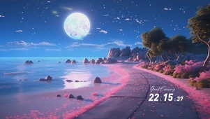 夜间小路