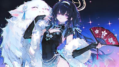 古关忧-旗袍美女