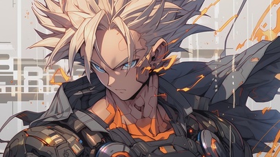 帅气の龙珠悟空