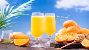 夏日橙汁