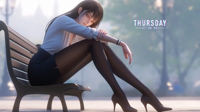 美丽带着一丝脆弱和哀愁