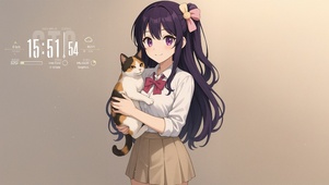唯美猫咪少女